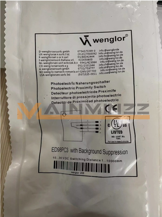 1PC New Wenglor ED98PC3 photoelectric switch