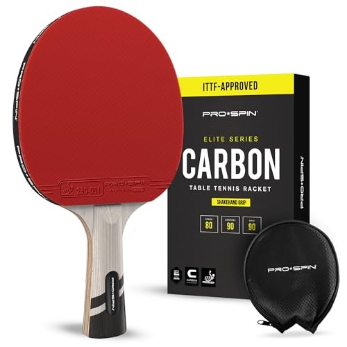 Ping Pong Paddles – ITTF Approved Professional Table 1-Pack | Active Red