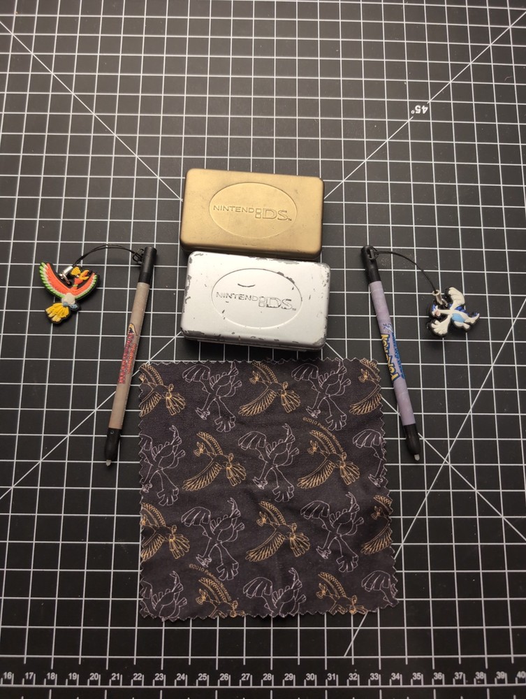 Pokemon Heart Gold & Soul Silver Basics Accessories Bundle Kit DS