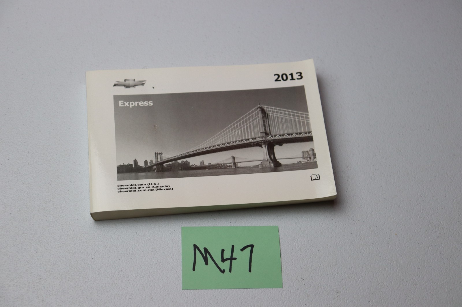 2013 Chevrolet Express Cutaway U.S. Owner's Manual Portfolio OEM 20987835