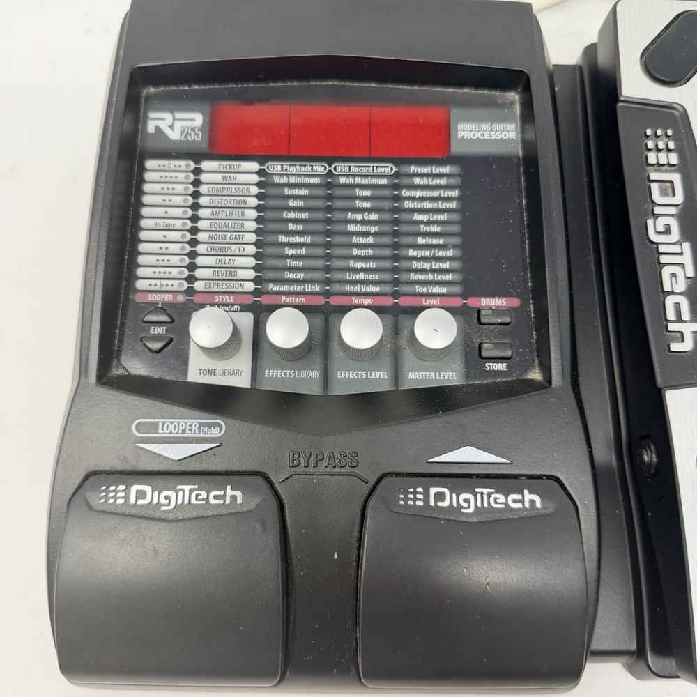 DigiTech RP255V Modeling Guitar Processor & USB Recording Interface Only