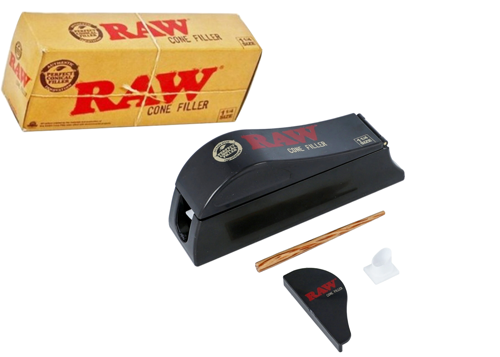 Authentic Raw Cone Filler Shooter for 11/4 Size Free Shipping