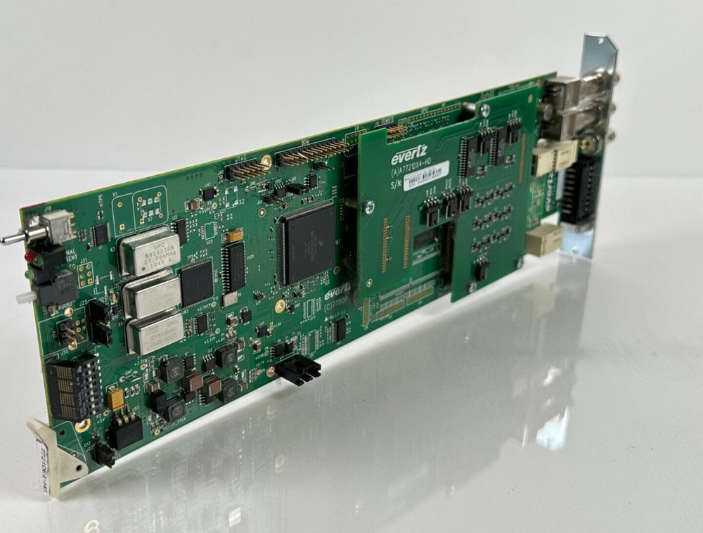 Evertz 7721DE4-HD +GPI HD/SD-SDI Quad Data Embedder +3RU