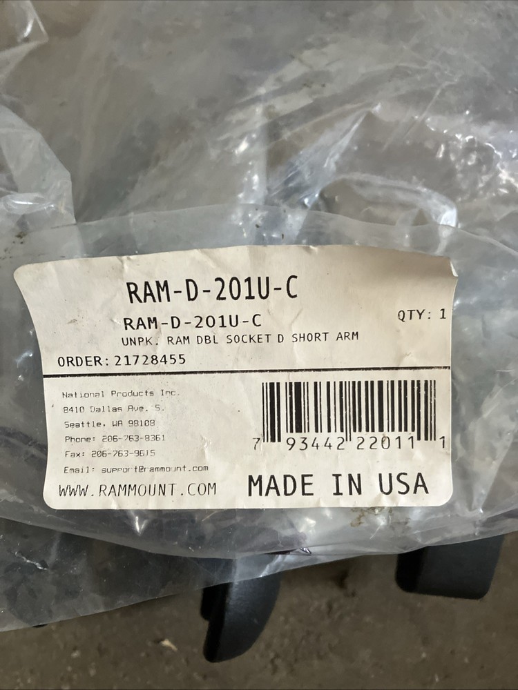 Ram Mount Ram-d-201u-c