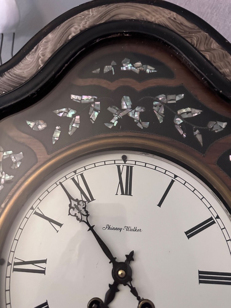 Antique ca. 1880 French Moebier Wall Clock - working