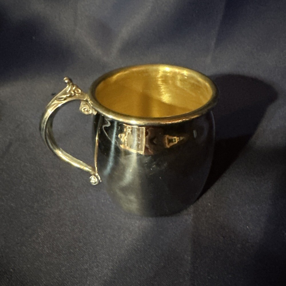 F.B. Rogers Silver Baby Plated Cups, Excellent Condition