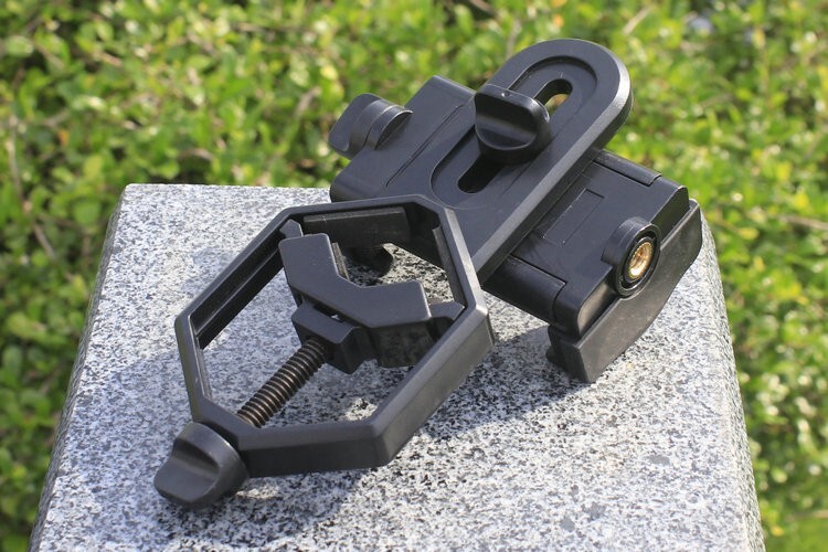 Mobile Phone Holder Adapter Bracket For Binoculars Monocular Scope Telescope