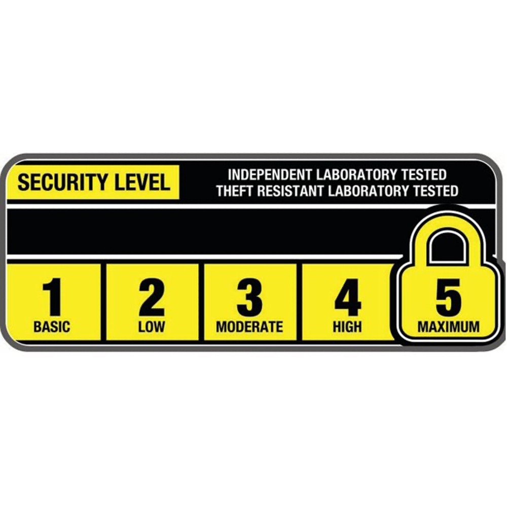 (2 pack) Kryptonite Level 5 14 mm U-Lock Bicycle Lock