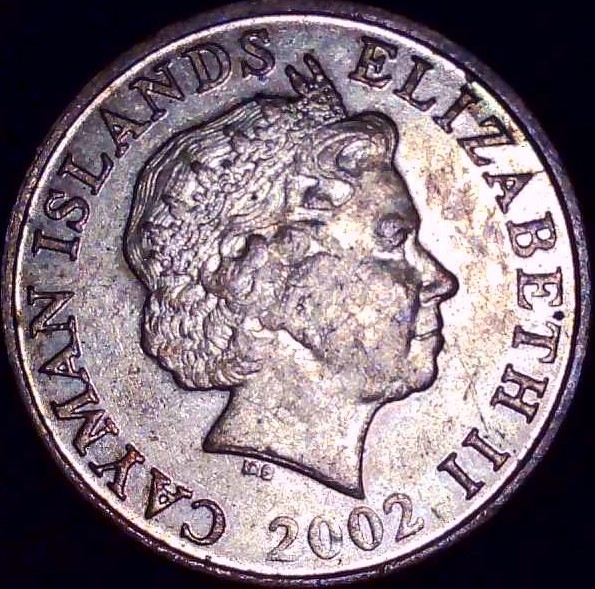 Cayman Islands - 2002 - 1 Cent