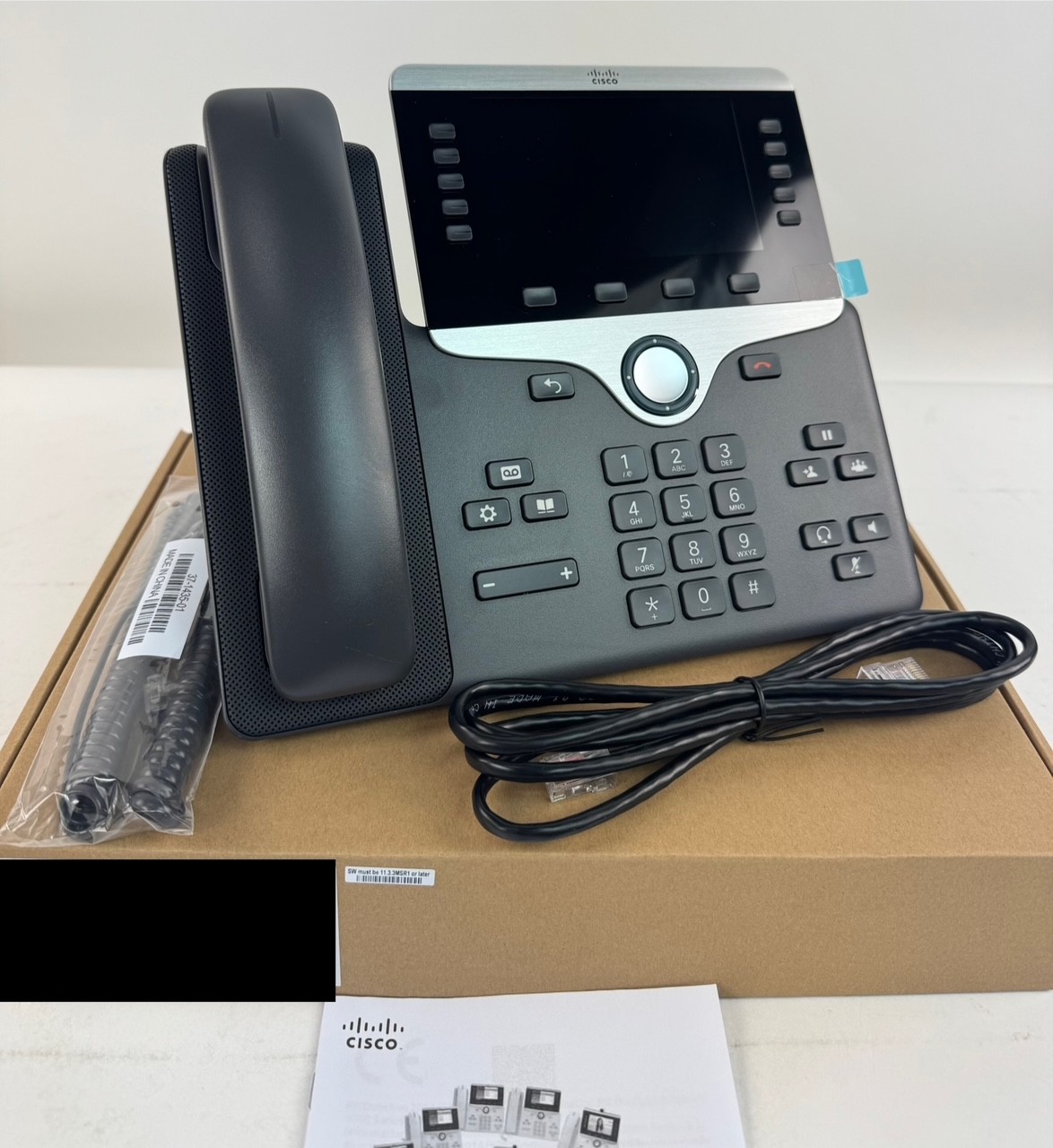 Cisco 8841 IP Phone with Multiplatform Firmware 3PCC (CP-8841-3PCC-K9=) - New