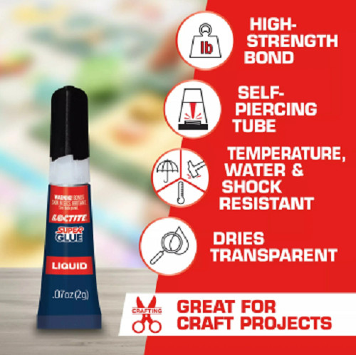 Super Glue 0.07 oz. Liquid Clear Tubes (2-Pack )