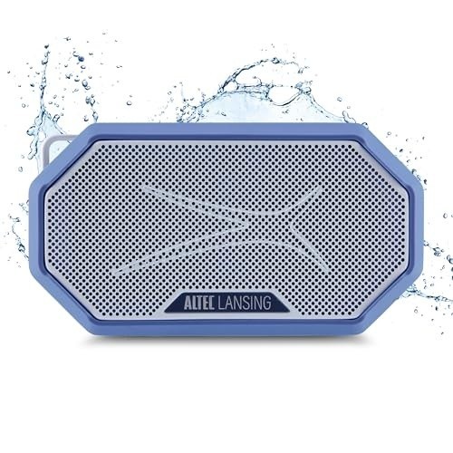 Altec Lansing HydraMini 2.0 Bluetooth Speaker - Periwinkle Blue