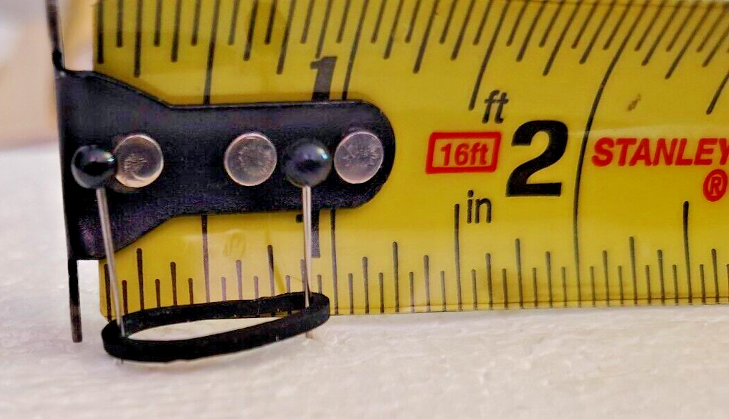 Five (5) 15mm Square Audio / Video Replacement Belts - (CD/DVD/MD/Cassette)