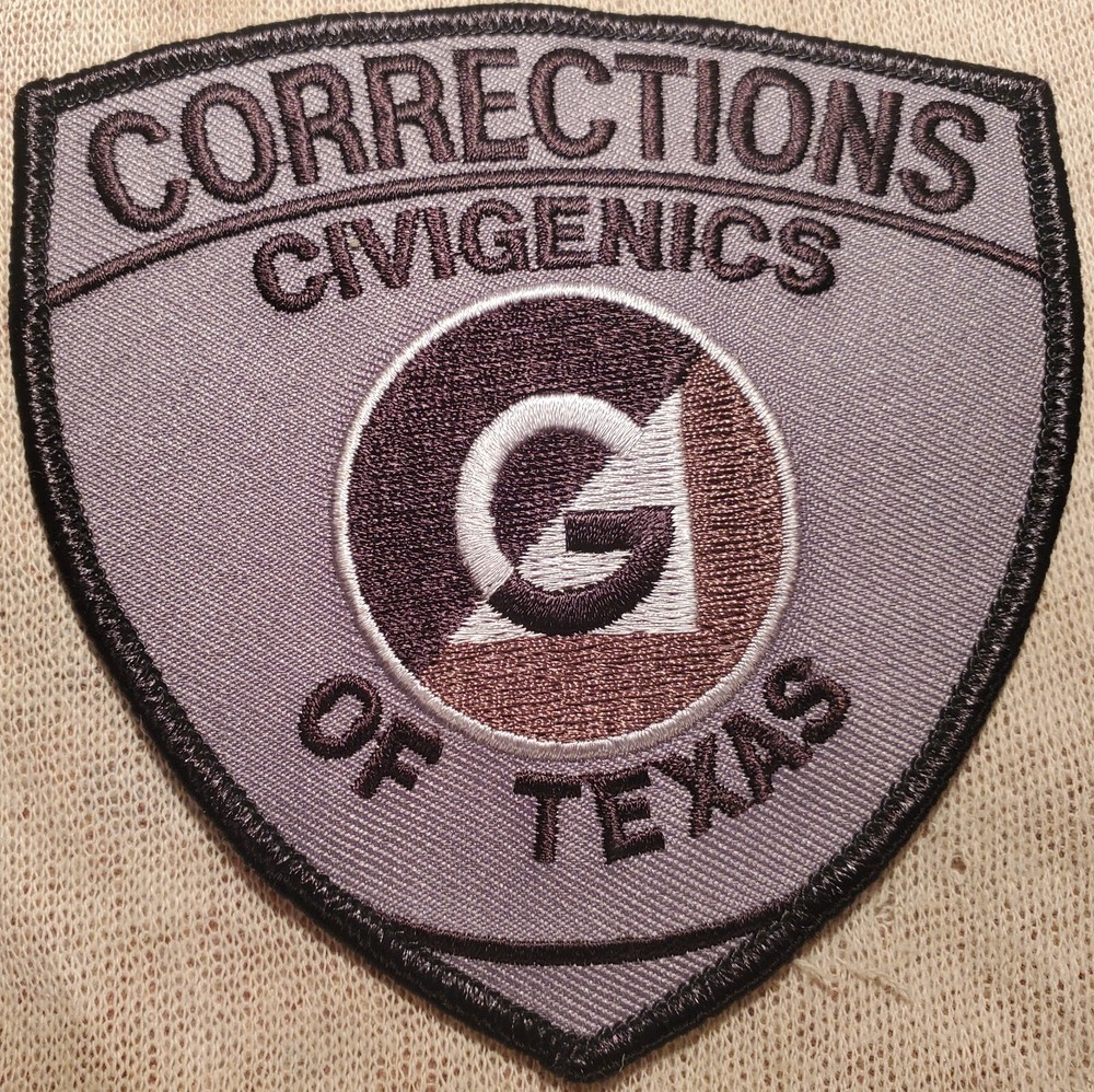 TX Civigenics of Texas Corrections Patch