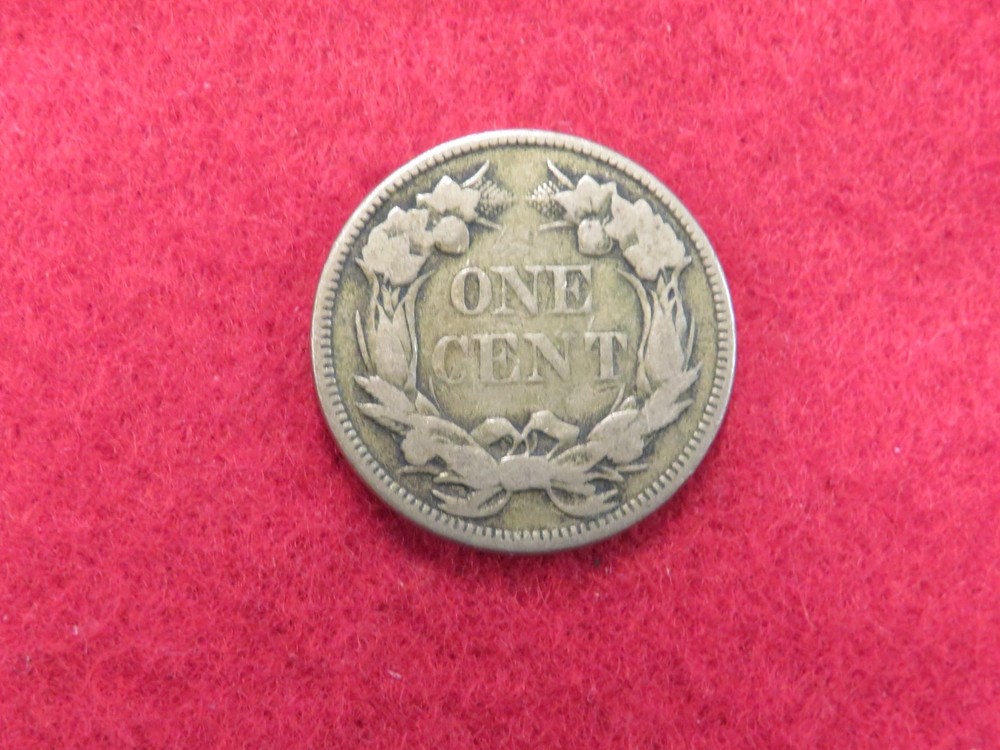 1857 Flying Eagle Cent Penny 1c
