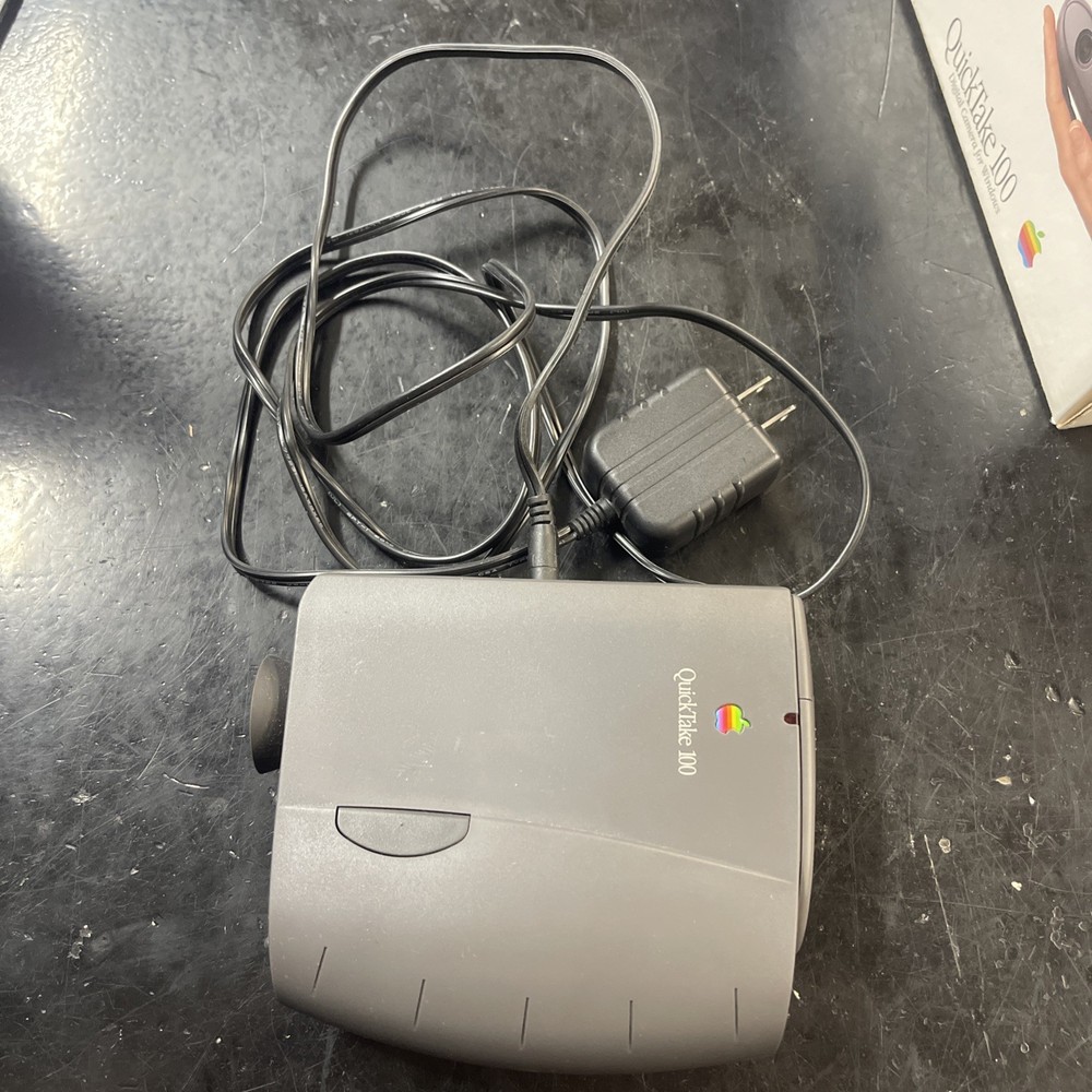 Apple Quicktake 100 Camera Microsoft Windows Compatible with Box and cables