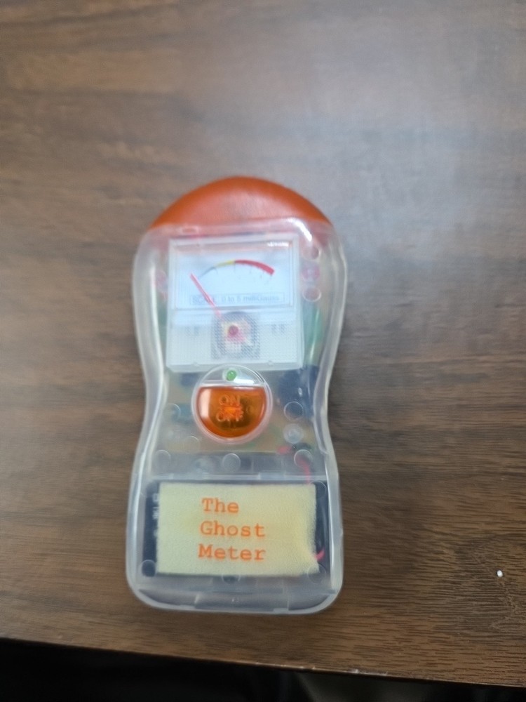 The Ghost Meter EMF Sensor Transparent Orange Ghost Hunter Detector