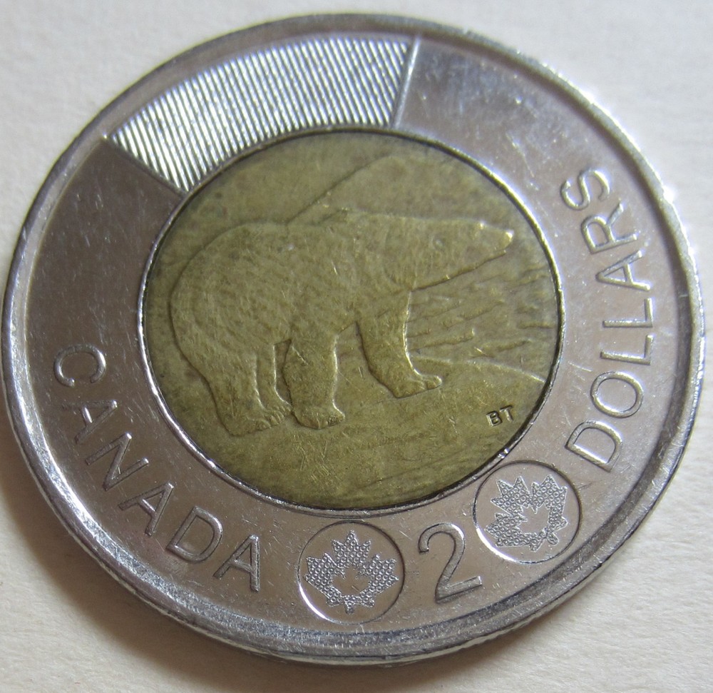 2012 Canada Toonie Two Dollar Coin. UNC. (RJ601)