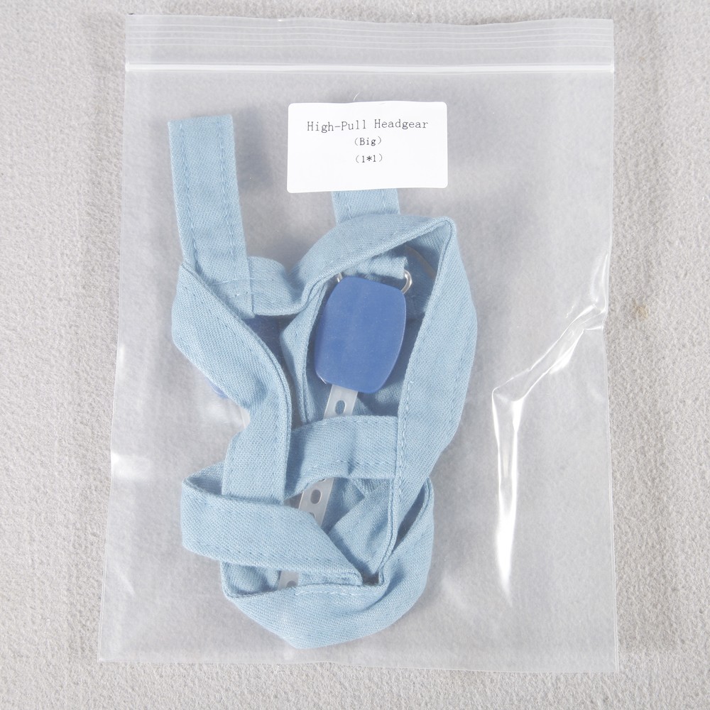 Dental Orthodontic High Pull Strap High-Pull Headgear Safety Blue Strap Large CE
