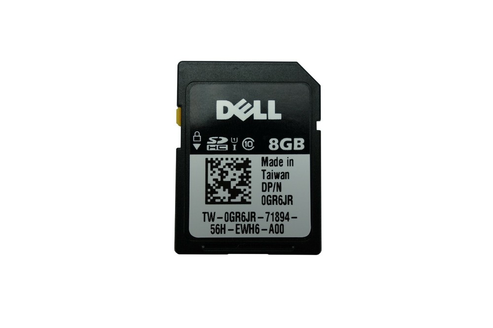 Dell 8GB iDRAC vFLASH SD HC Memory Card GR6JR