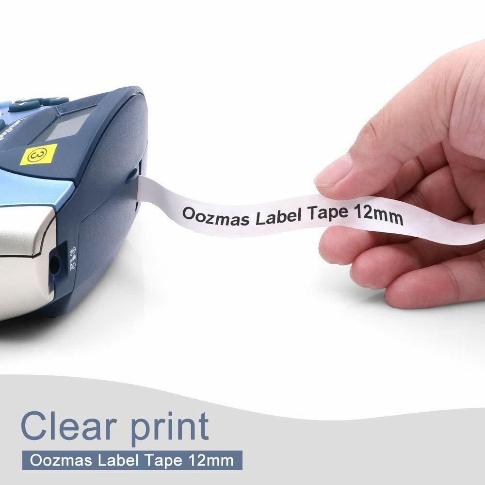 10PK Dymo LetraTag Refills White Plastic 91331 for LetraTag Label Maker LT-100H