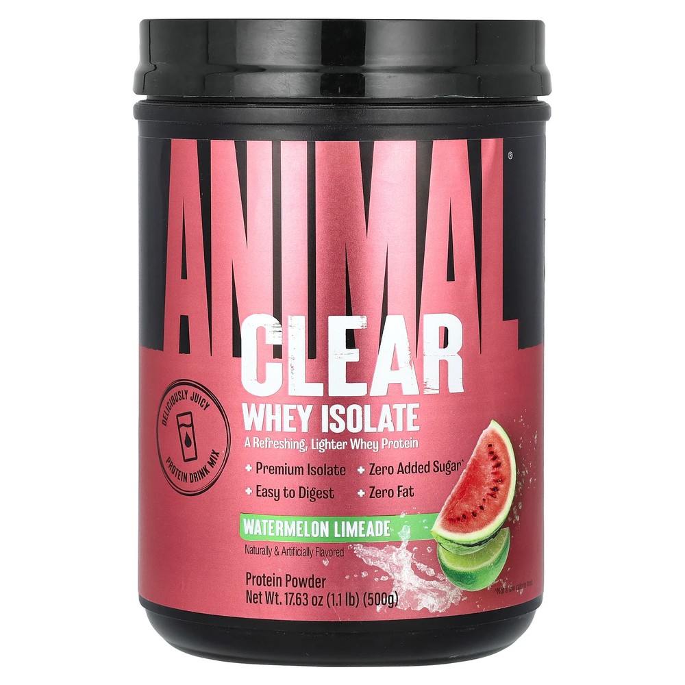 Clear Whey Isolate, Watermelon Limeade, 1.1 lb (500 g)