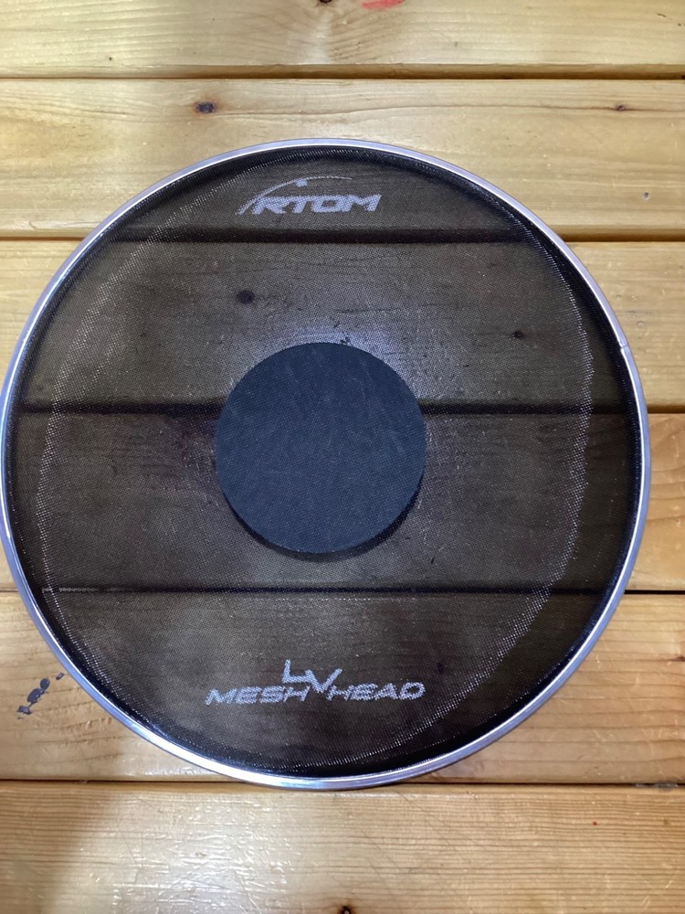 2 Mesh drum heads - 12" (Evans and RTOM)