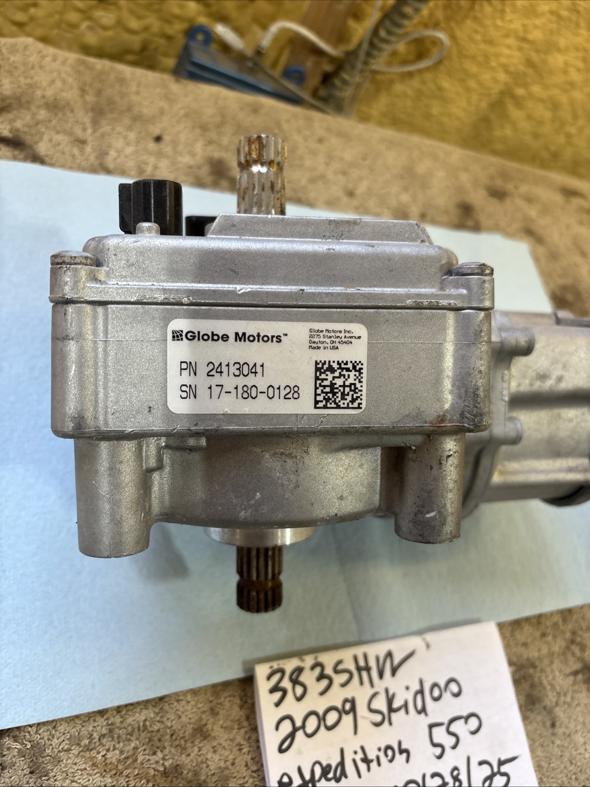 Power Steering Motor Gear Box 2016 Polaris RZR XP 1000 EPS 2413041 383