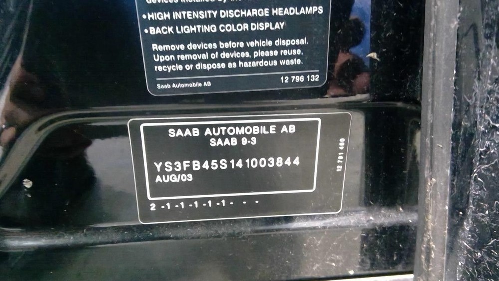 Engine ECM Electronic Control Module Engine Mounted Fits 03-06 Saab 9-3 3767778