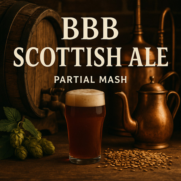 Brown Box Beer BBB - Scottish Ale - Partial Mash