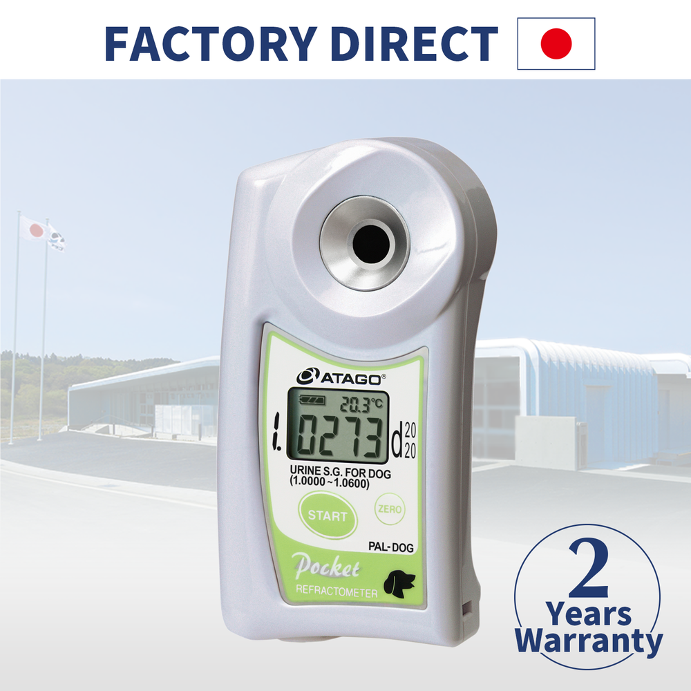 ATAGO Official Site Urine Specific Gravity Refractometer PAL-DOG