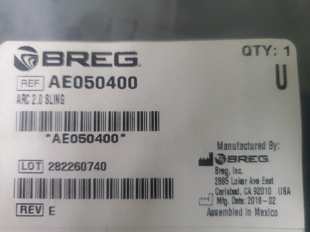 BREG AE050400 ARC 2.O Shoulder Brace