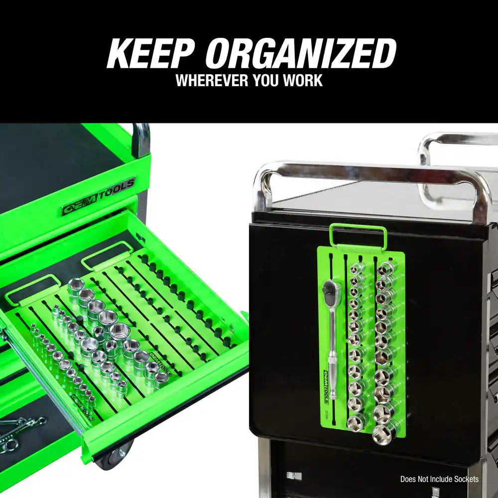 PRO Custom Magnetic Socket Organizer Tray Rack