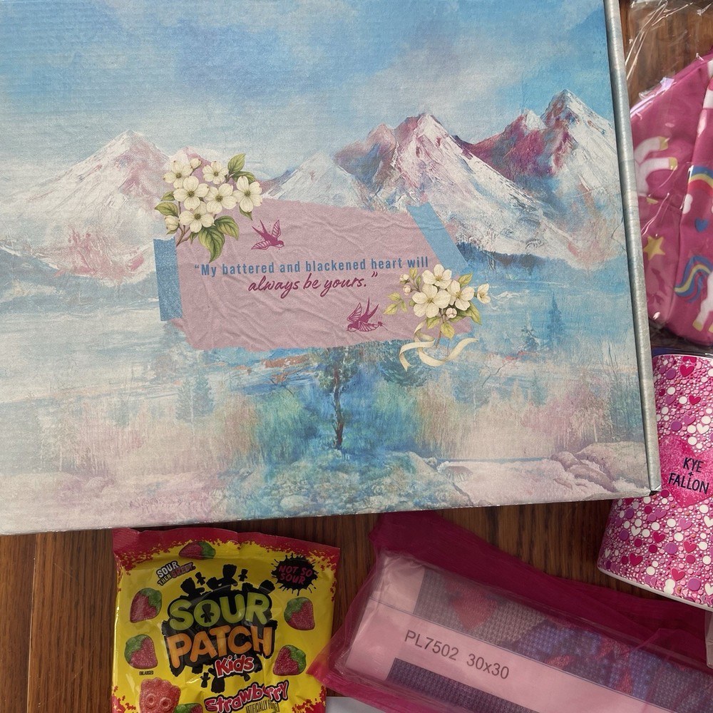 Secret Haven PR Box Partial Items Catherine Cowles