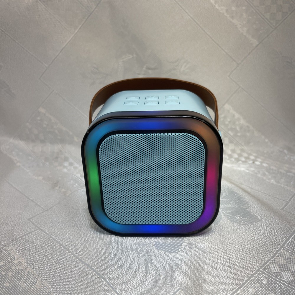Mini Bluetooth Kareoke Speaker - Baby Blue - Unit Only (K12)