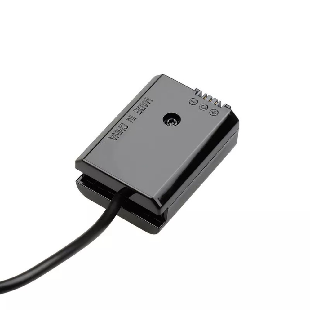 Decoded NP-FW50 Dummy Battery DC Coupler Cable for Sony A7II A7S2 A7M2 A7R2