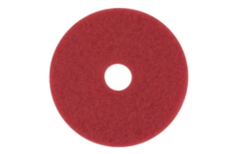 3M Red 16" Floor Buffer Pads