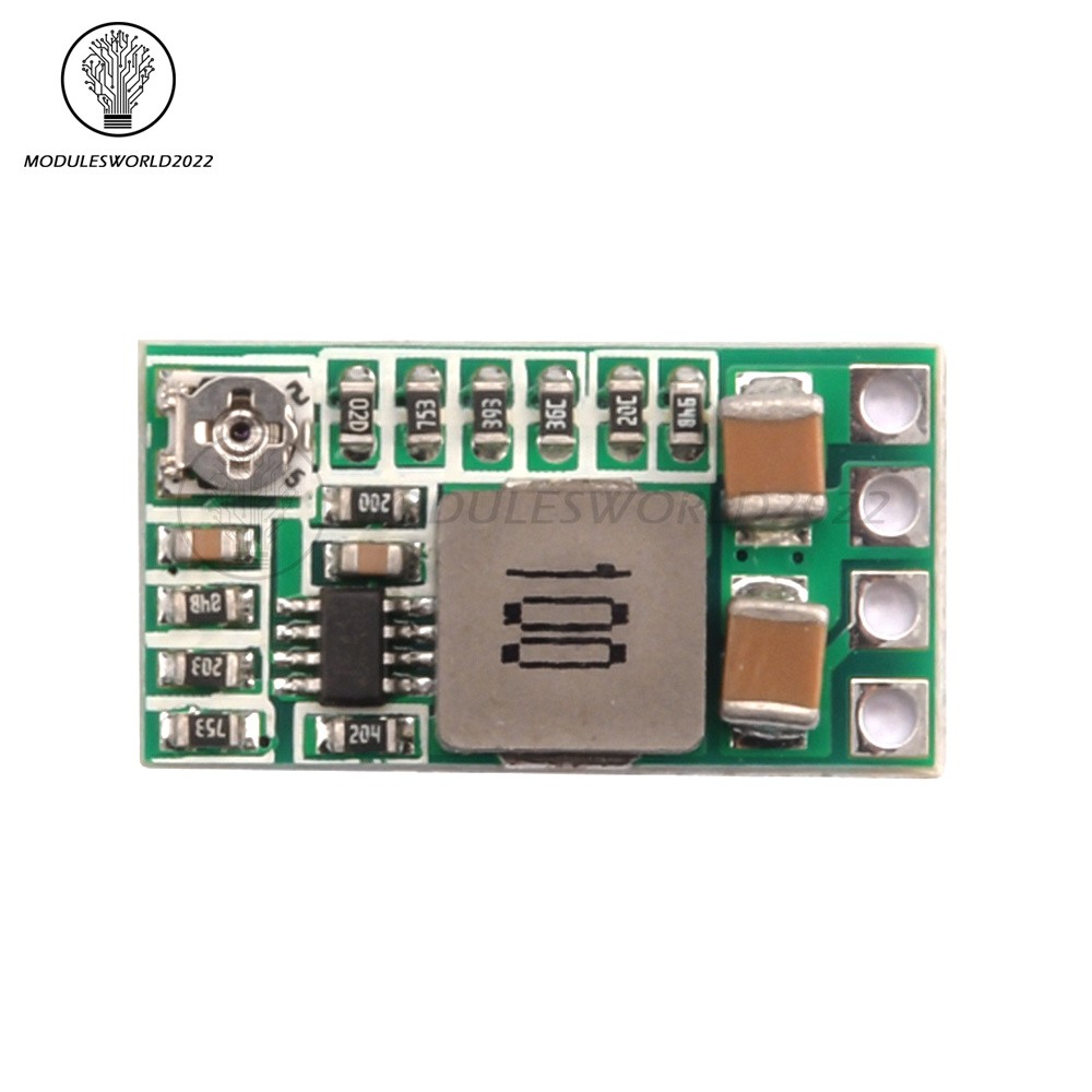 5PCS Mini Buck Converter DC-DC 12-24V To 5V 3A Adjustable Step Down Power Module