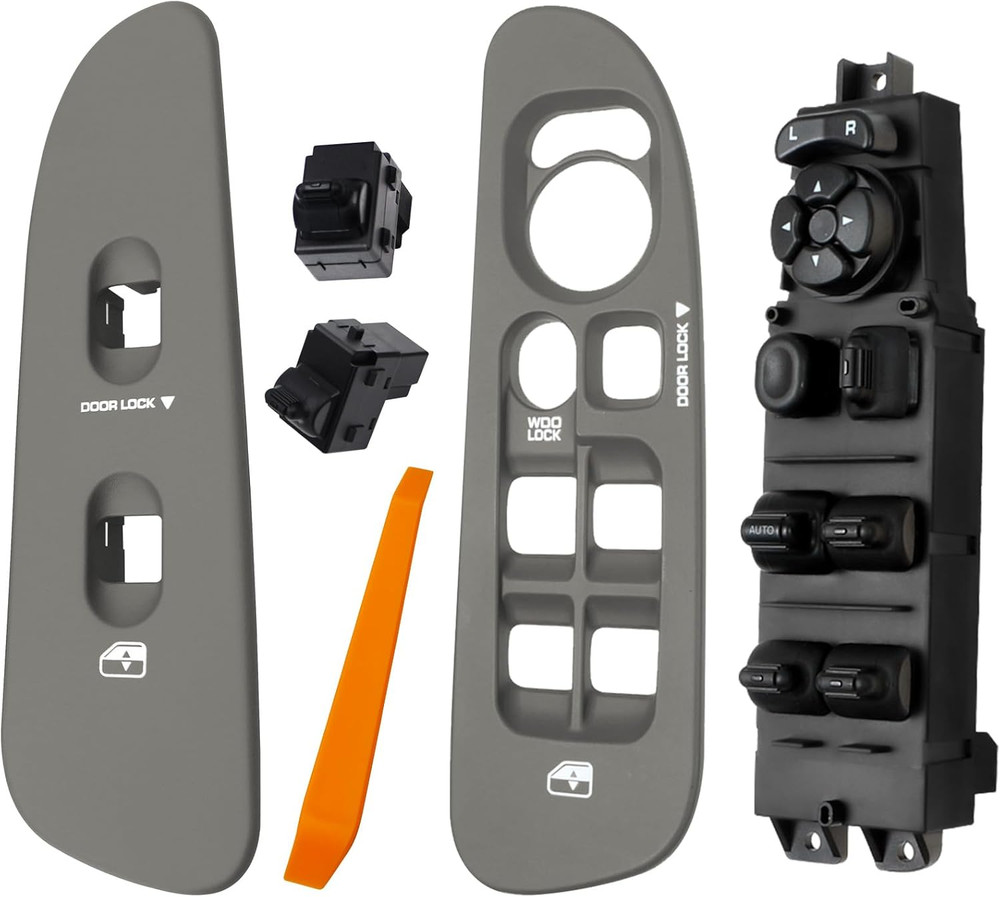 Master Power Window Switch & Bezel Kit Compatible with Dodge Ram 1500 2500 3500