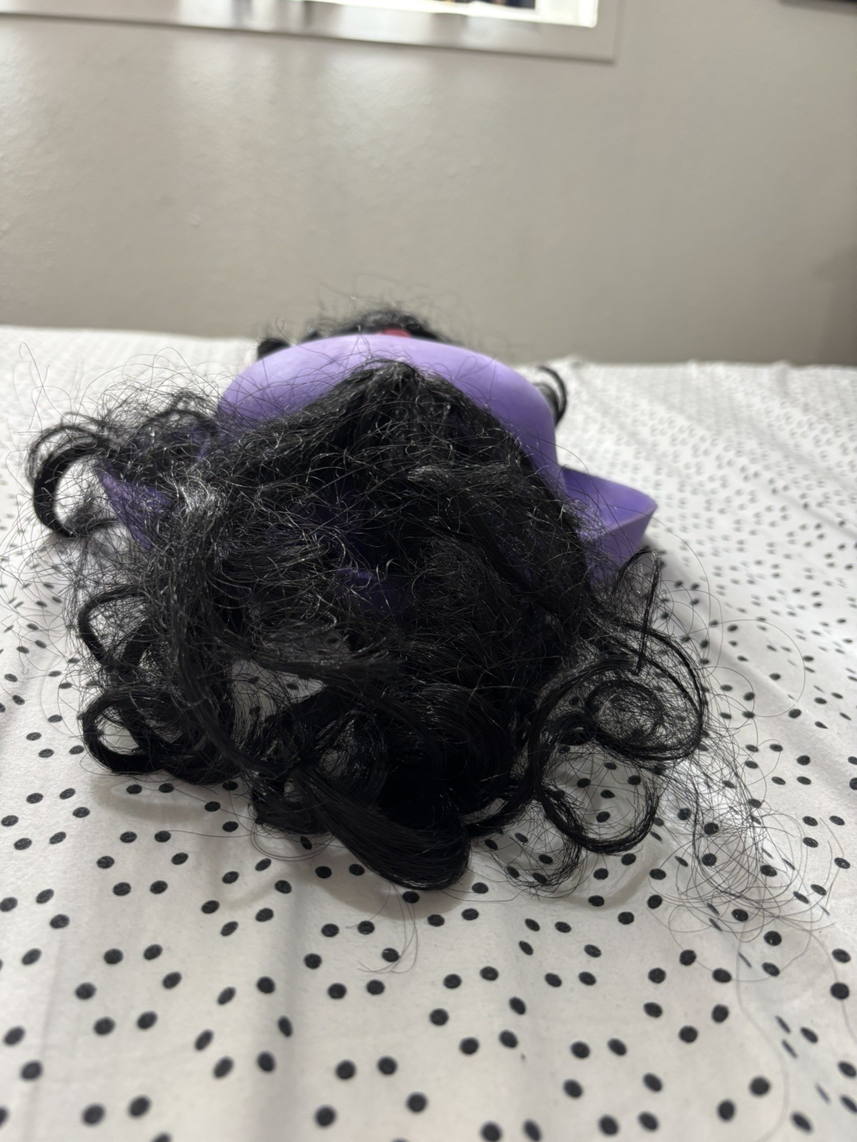 1997 KIDS BIG COMFY COUCH LOONETTE COSTUME PIGTAILS HAT