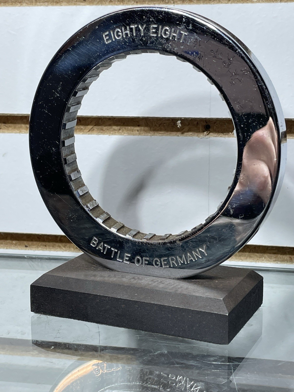 Vintage WW2 Barrel section of German 8.8 Flak Gun - Trench Art Battle of Germany