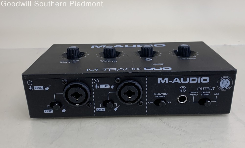 M-Audio M-Track Duo USB Audio Interface - Tested
