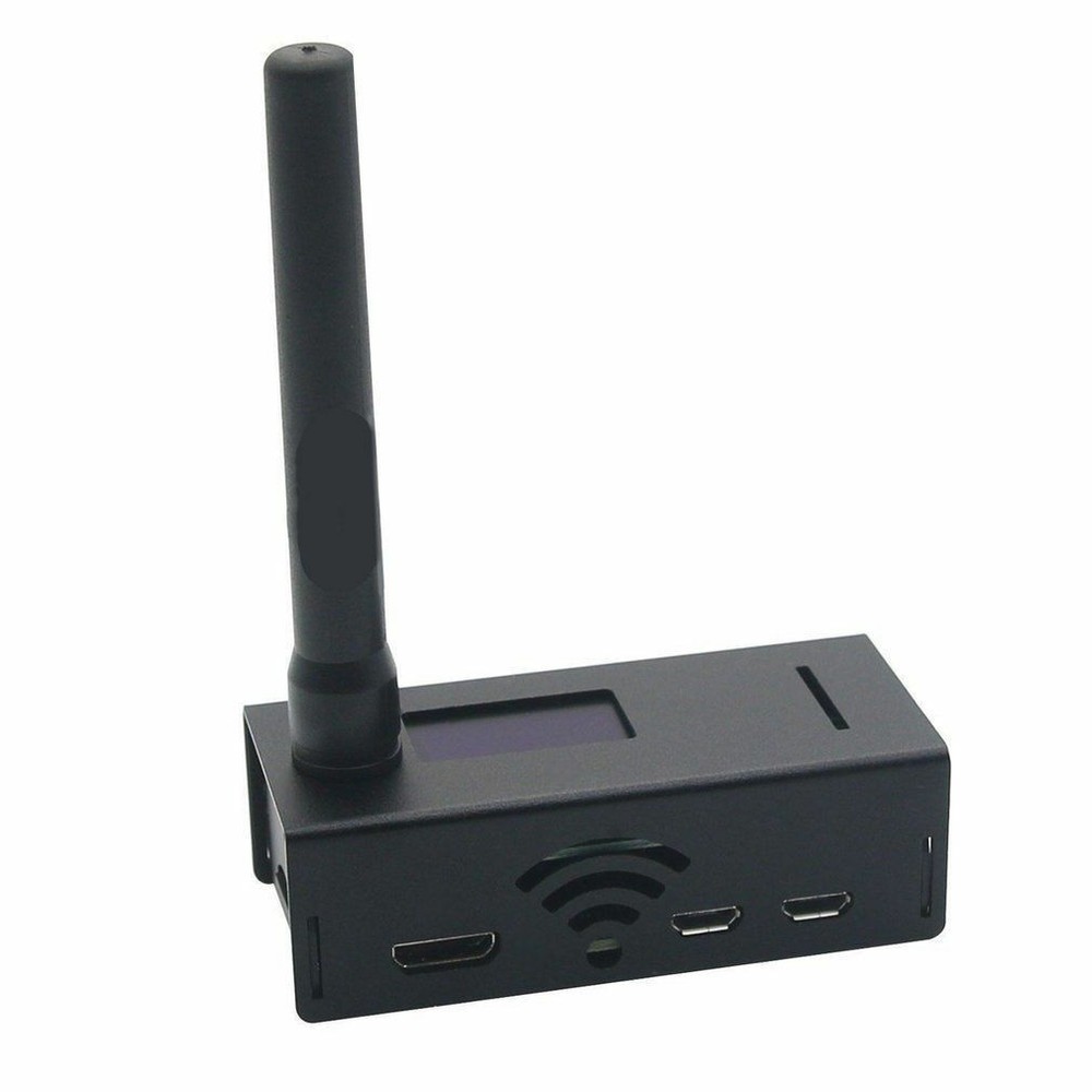 Assembled MMDVM hotspot Support P25 DMR YSF + Raspberry pi +OLED +Antenna + Case