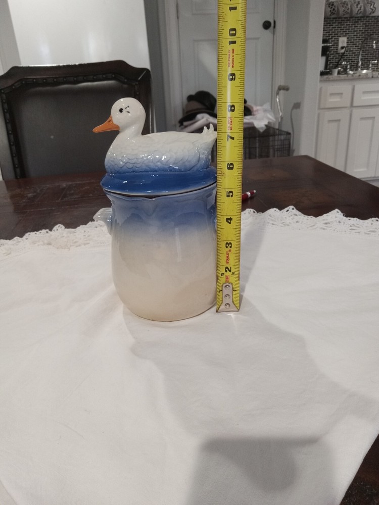 Vintage Duck Grease Strainer