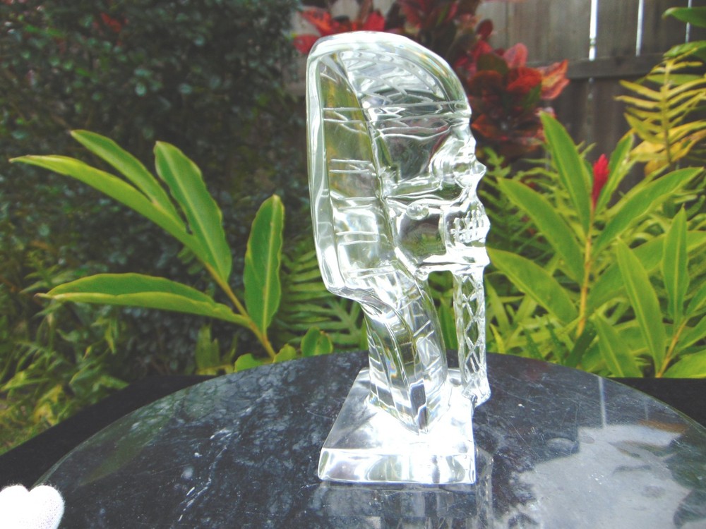 K9 Crystal Pharaoh Skull by Skullis