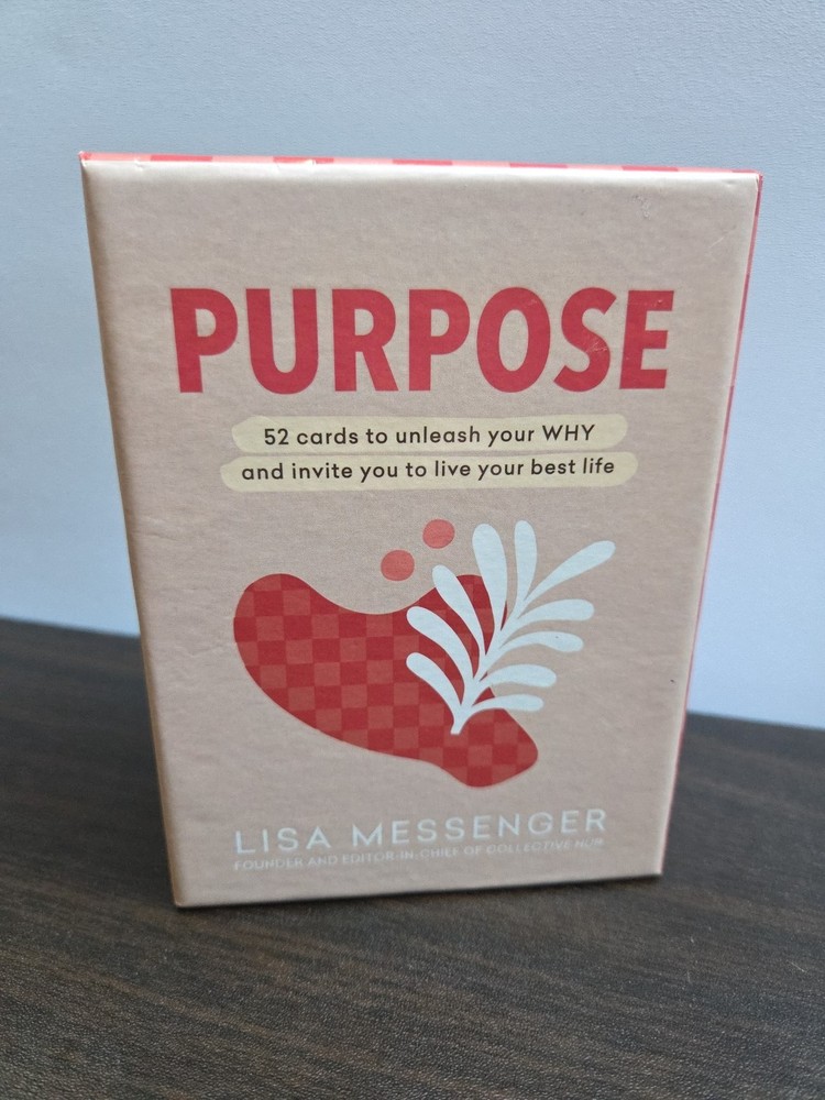Purpose Self Help Card Deck By Lisa Messenger - Sealed Deck