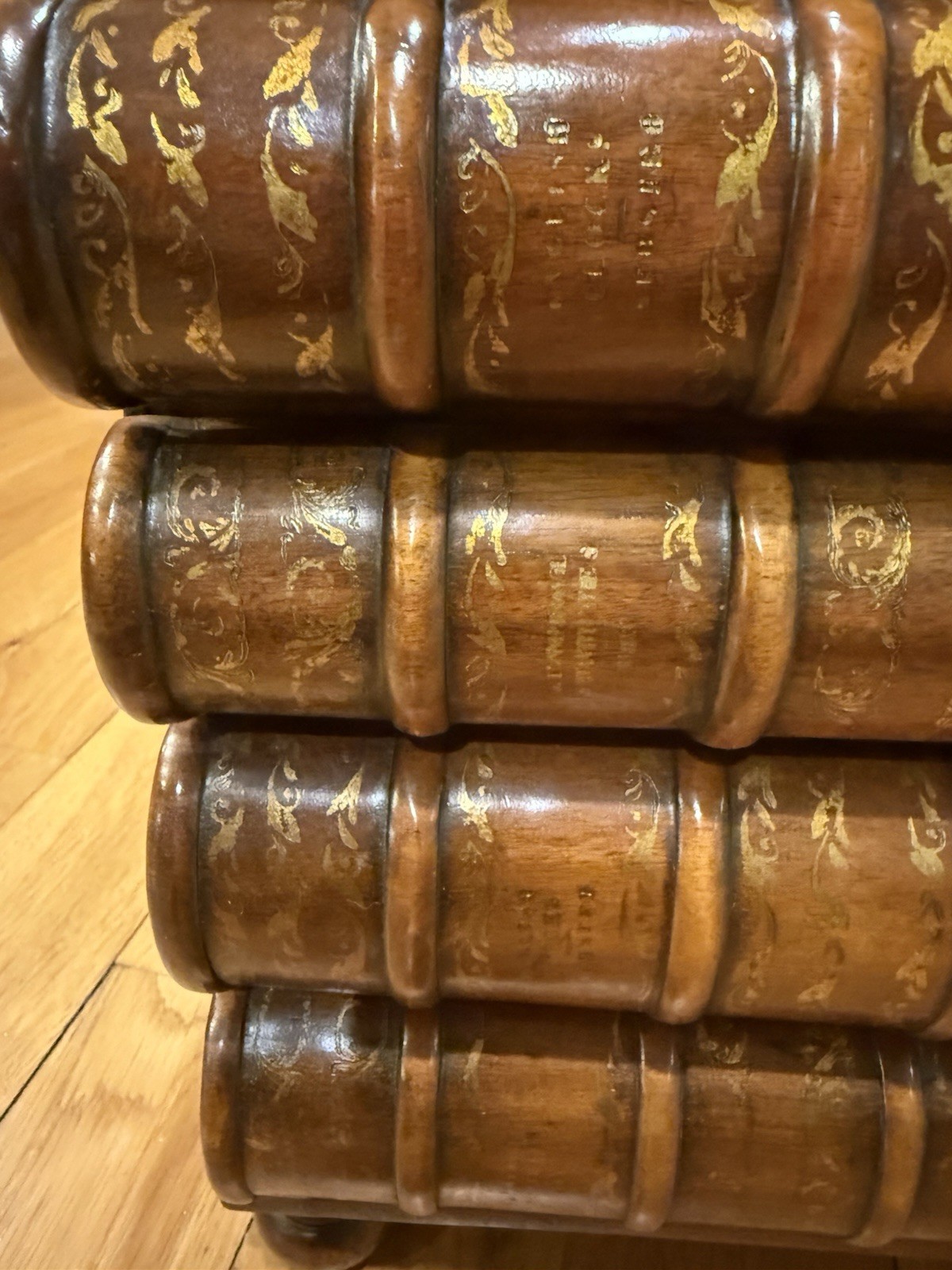 Theodore Alexander Faux Book Scholar’s Chest Model 1100-054 13.5” X 13 X 11.5”