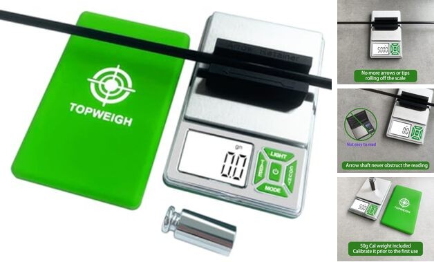 Arrow Scale Digital Grain, Archery Scale, Arrow Weight Scale with Arrow