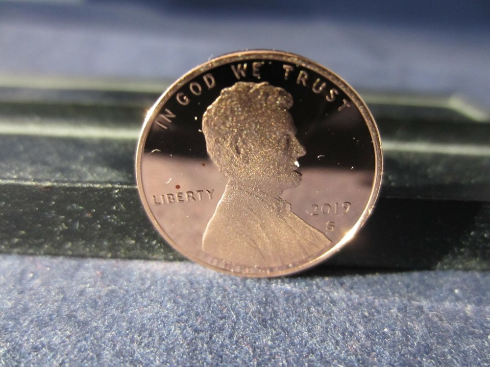 2019 S Lincoln Cent Deep Cameo Mirror Proof Upper Grading Range Bright Red