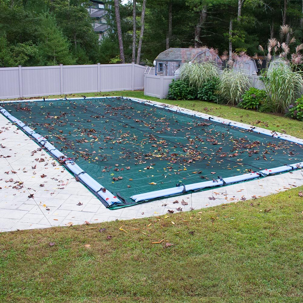 PoolCoverChoice Swimming Pool Leaf Net Cover for 18 ft x 40 ft Rectangular Pool